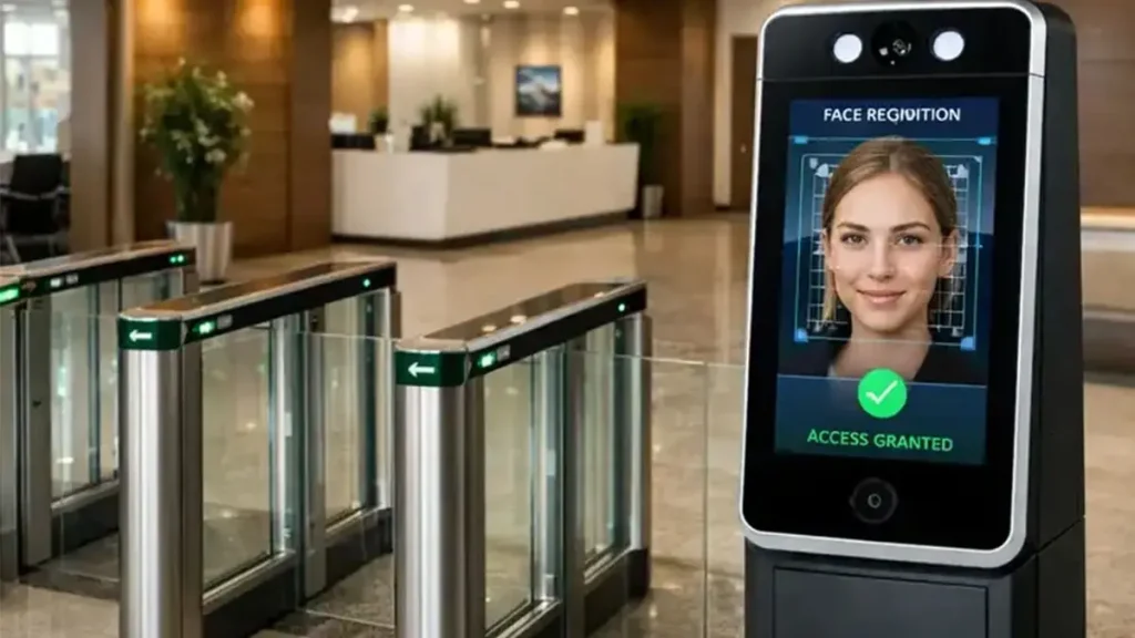 اجزای اصلی سیستم کنترل تردد سازمانی شامل نرم افزار، دستگاه، گیت و کارت هوشمند