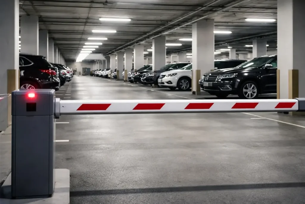 راهبند پارکینگ سرپوشیده